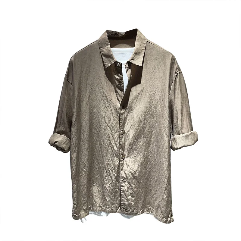 Тонкая модель для отдыха из хлопка и льна 2021 | Мужская одежда