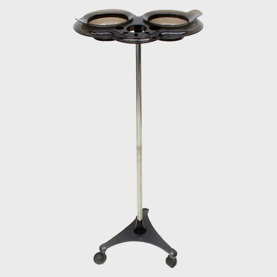 Парикмахерская тележка для колориста с 2 мя чашами| |