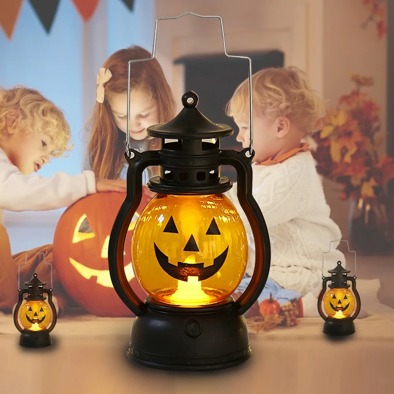 1 шт. светильник для вечерние масляная лампа Тыква череп светодиодсветодиодный