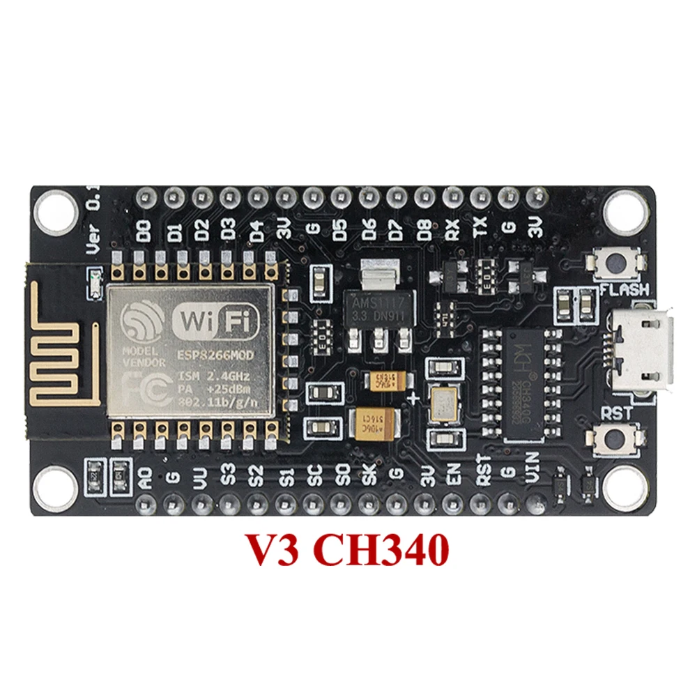 10 шт. новая версия беспроводной модуль CH340 NodeMcu V3 Lua Wi-Fi Интернет вещей Плата