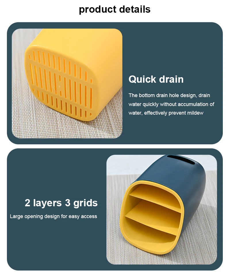 Сушилка для столовых приборов Ложка Вилка палочки еды коробка хранения