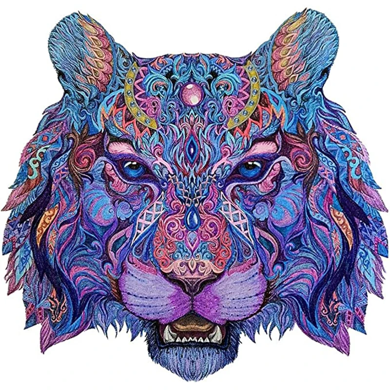 

Unique Wooden Animal Jigsaw Puzzles Mysterious Puzzle Gift 3D Puzzle Gift For Adults Fabulous Children Toy Animal Puzzle Gifts