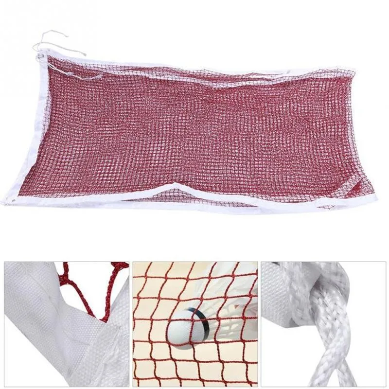 

1 Pcs Standard Badminton Net Sport Professional Training Standard Badminton Net Outdoor Tennis Net Mesh Volleyball Net Exercise
