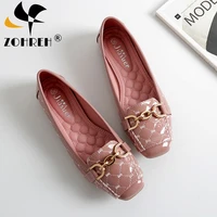 women flat shoes 2021 casual fashion slip on ballerina woman flats patent leather loafers ladies spring autumn lady footwear new