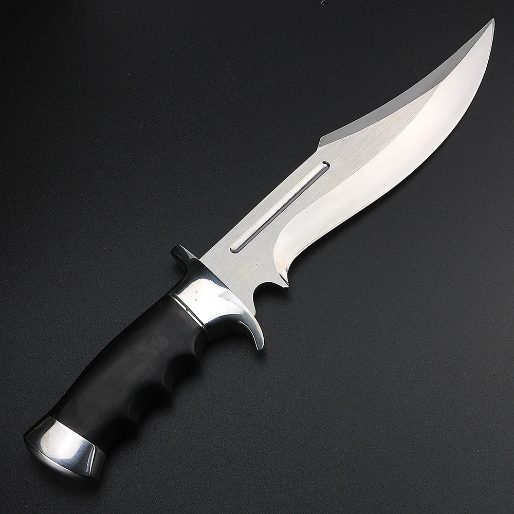 Wild survival straight knife radon geometry camping hunting portable self-defense | Knife