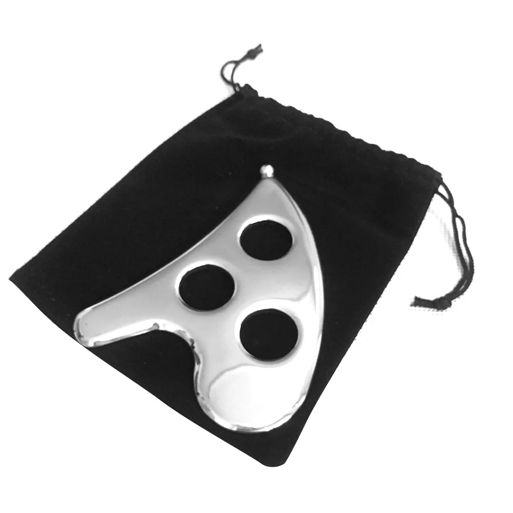 Новое поступление Gua Sha пластина медицинского класса из нержавеющей стали соскабливающий массажный инструмент для расслабления мягких тканей уменьшает боль в мышцах