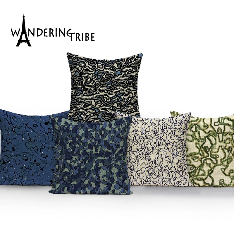 

Наволочки для подушек, камуфляжные, 45x45 см