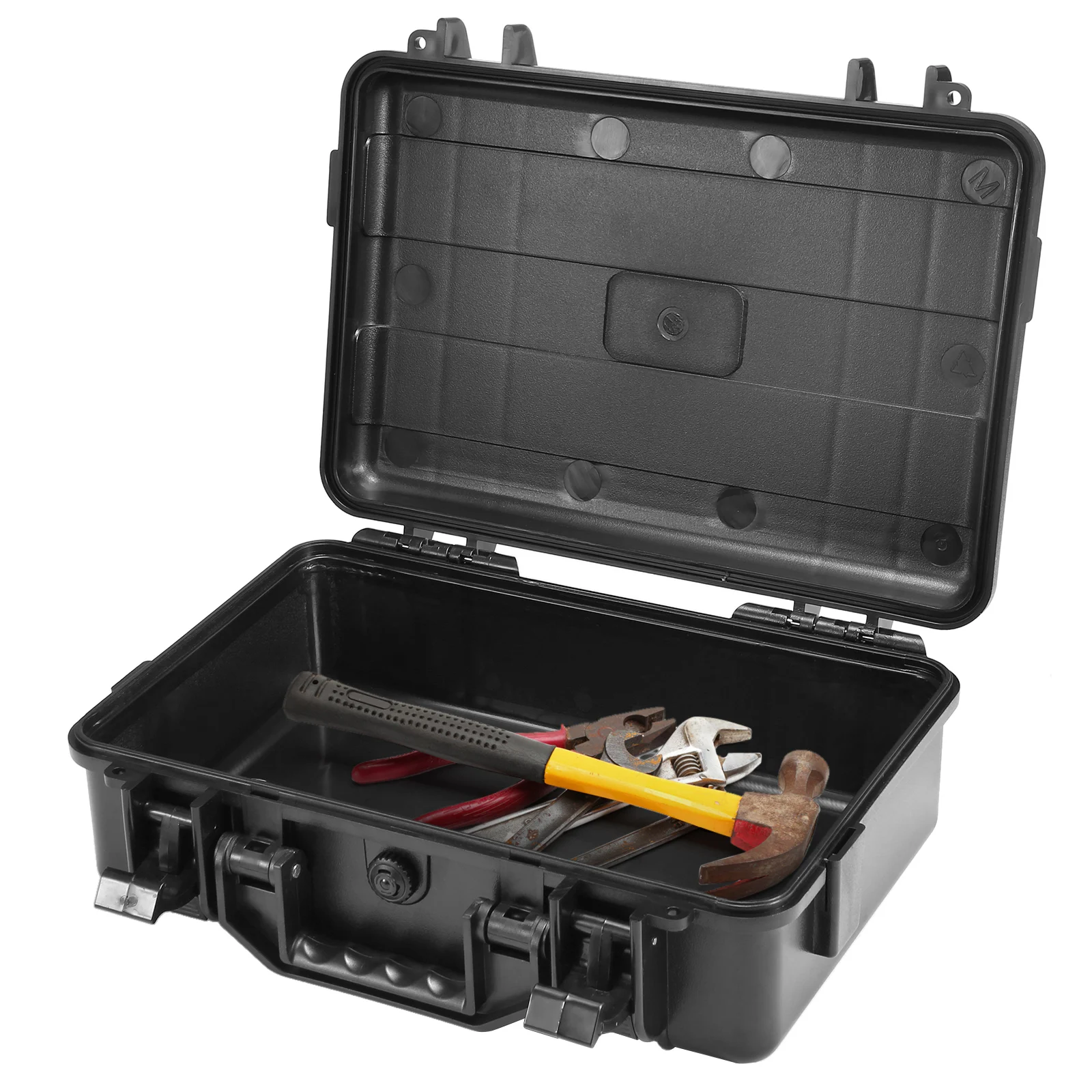 

Water Resistant Tool Box Hardware Tool Receiving Box Plastic Tool Case Protector Handle Box Storage Case Outdoor Tool Container