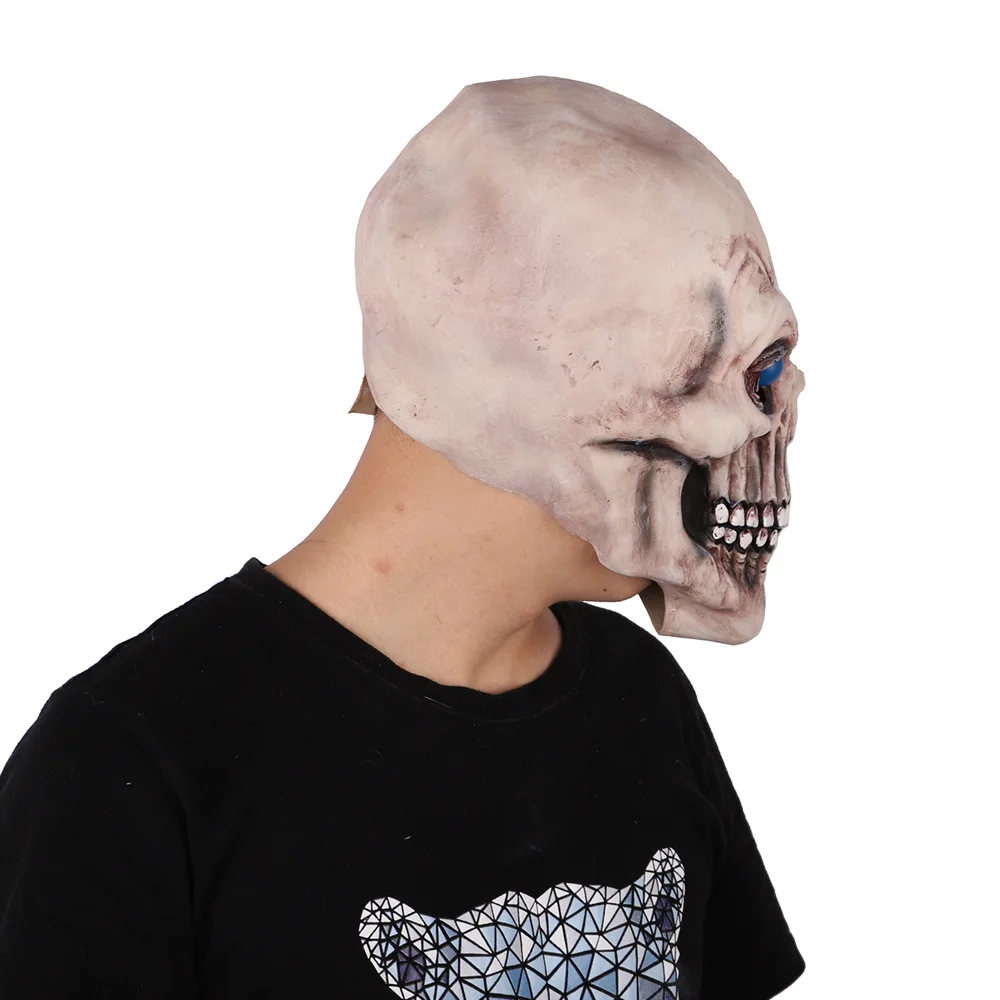 Чехол со скелетом и черепом для головы злых духов Knight Ghost Rider латексная маска