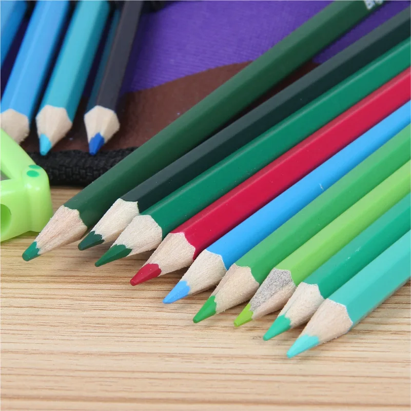 

50 Color Oil Color Pencil Art Set Drawing Sketch Colour Colored Pencils Kids School Special Oil Colored Pencils