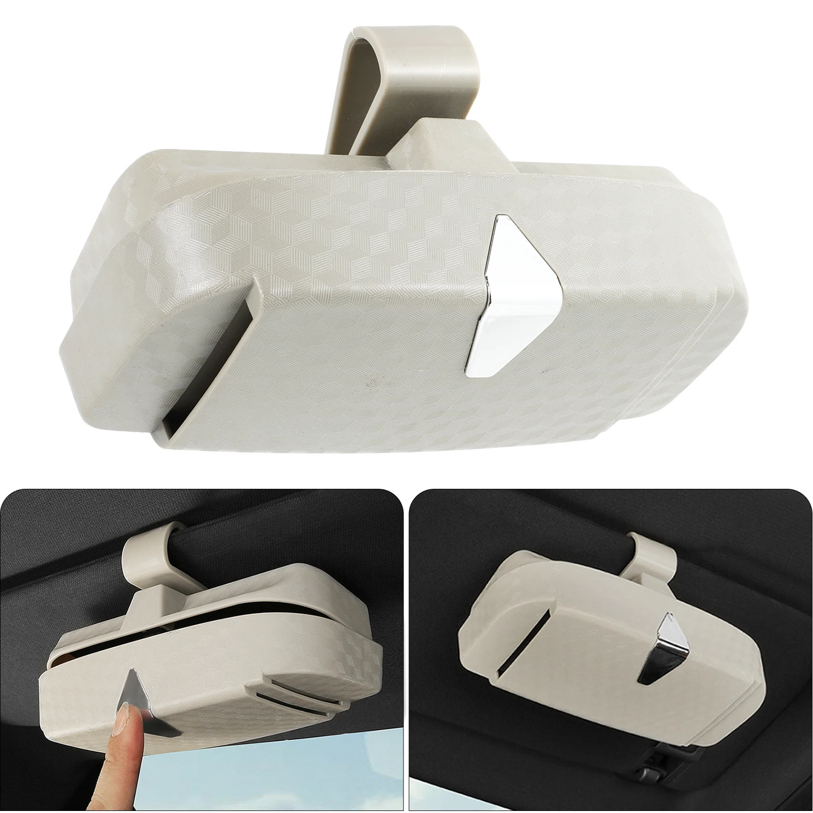 

Car Glasses Sunglasses Case Car Auto Sun Visor Eyeglasses Box Storage Holder for BMW 3/5/6 Series X5 X6 GT5 Auto Car Accessories