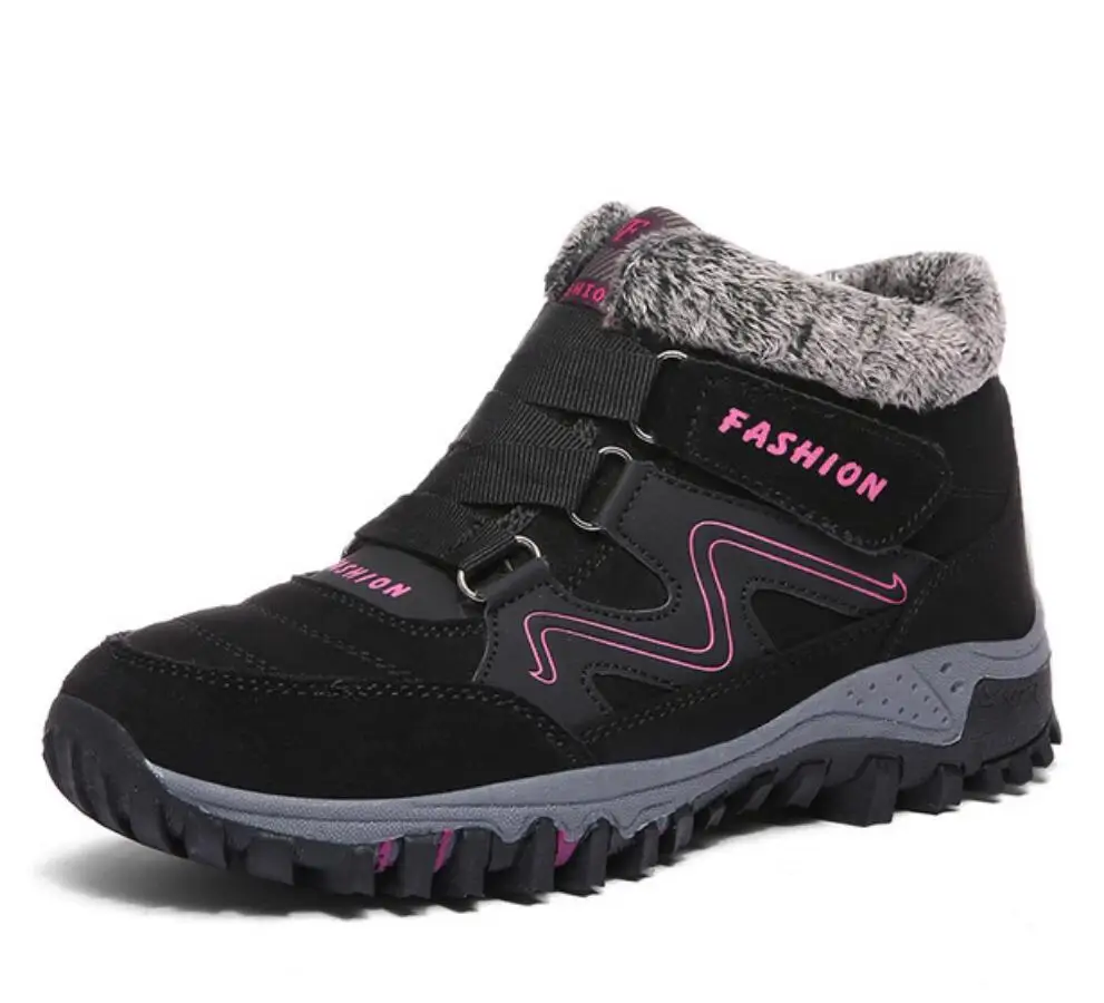 2020 мужские ботинки высокого качества зимние меховые теплые ботильоны унисекс