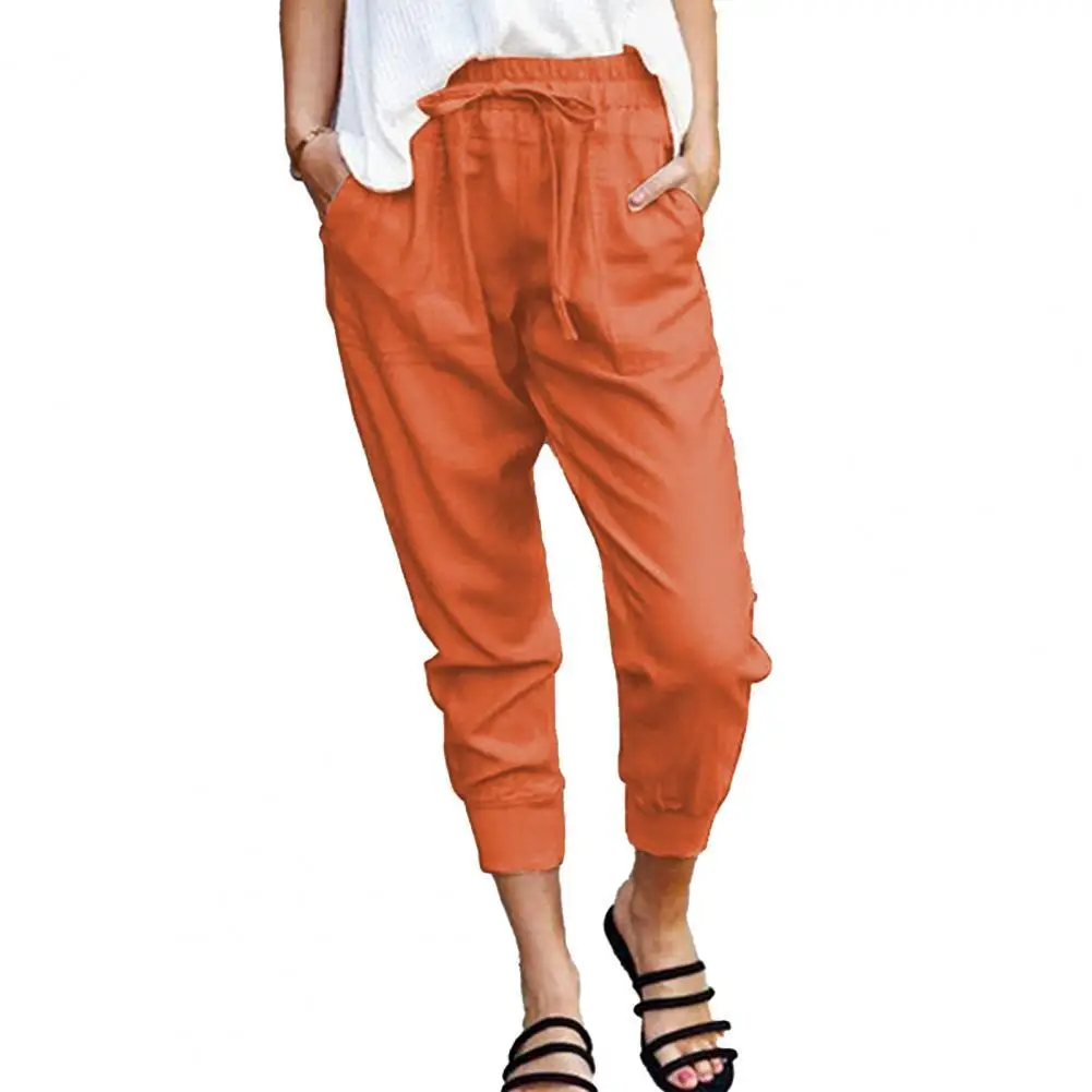 

Trousers Easy-matching Fine Workmanship Cotton Women Clothing Pencil Pants for Work