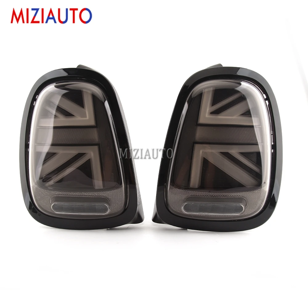 Задние фары крышка аксессуары для BMW MINI F55 F56 F57 2013-Now черный задний стоп-сигнал