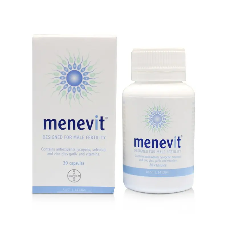 

Australia Elevit Pregnancy Multivitamin for Men Menevit Male Fertility Supplements Support Sperm Baby's healthy 1bottle=90p