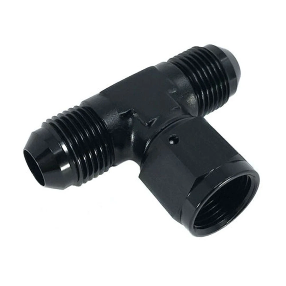 

AN8/AN10 T Junction Female Male Threaded 3 Way Tee T Pipe Fitting Female Threaded Aluminum Alloy Coupler Fitting