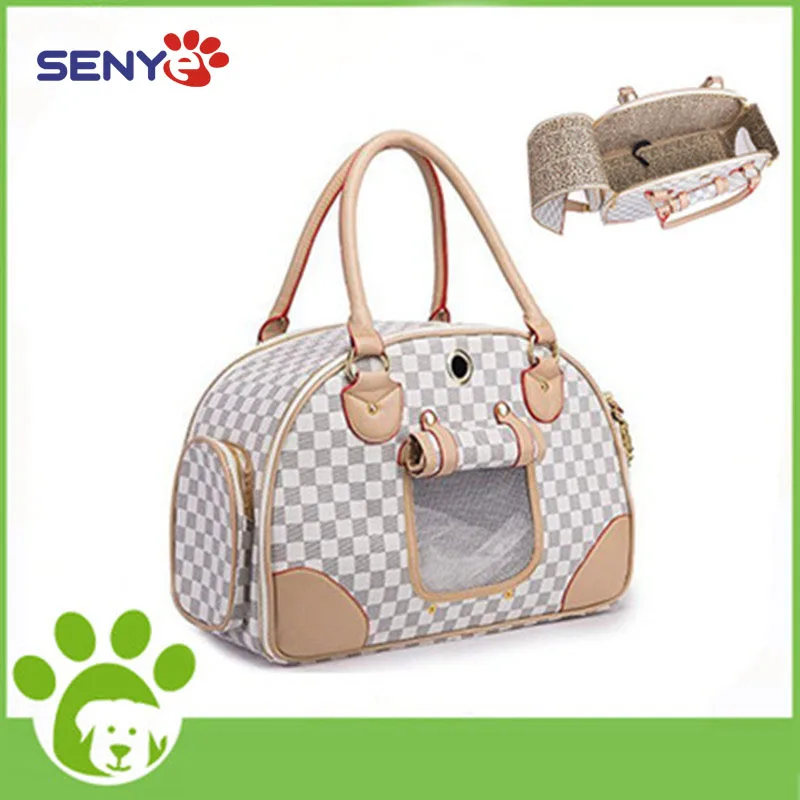 Pet Dog cat carrier backpack Pet Carrier Sling Bag Leather Bag Handbag Portable Single Shoulder For Outdoor Travel Pet Supplies