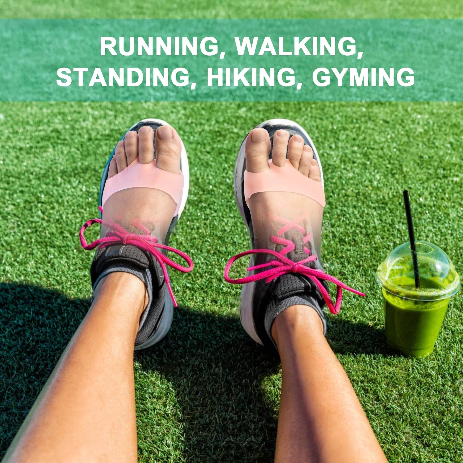 2 шт./1 пара силиконовые подушечки для выпрямления ног | Красота и здоровье