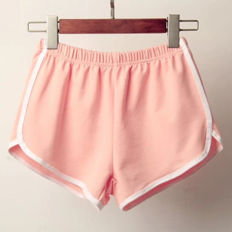 

New Summer Sport Shorts Women High Waist Elasticated Seamless Fitness Leggings Push Up Gym Training Gym Tights Pocket Short