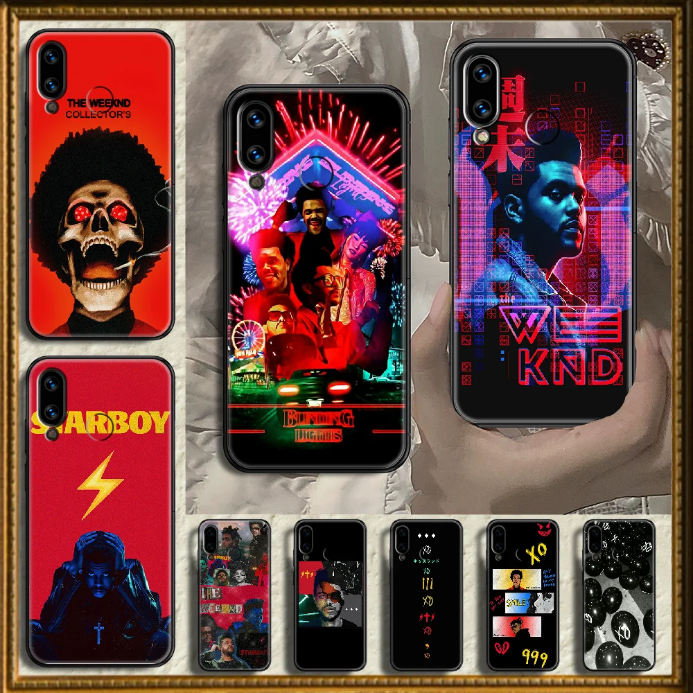 Сингер The Weeknd Чехол для телефона Huawei Honor 6 7 8 9 10 10i 20 A C X Lite Pro Play черный красивый чехол роскошный фунда тренд премьера.