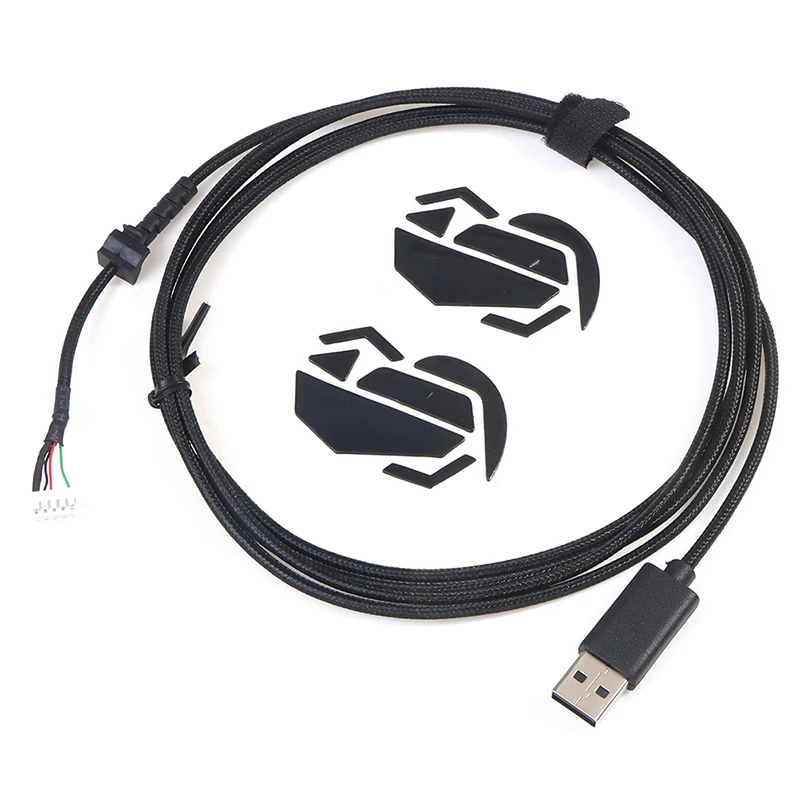 

1Set Mouse Feet Mouse Skates Pad & Mouse Cable for Logitech G502 Laser Mouse