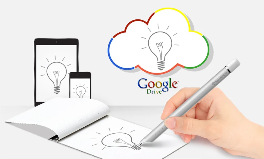Цифровая ручка NeoLab Neo Smartpen N2 для iOS и Android (Silver White) | Канцтовары офиса дома