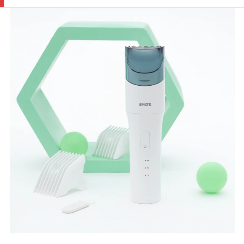 Xiaomi SMATE Детские электрическая машинка для стрижки волос, USB Водонепроницаемый стрижки Машинка для стрижки Перезаряжаемые ультра-тихий Автоматическая машинка для стрижки волос для детей