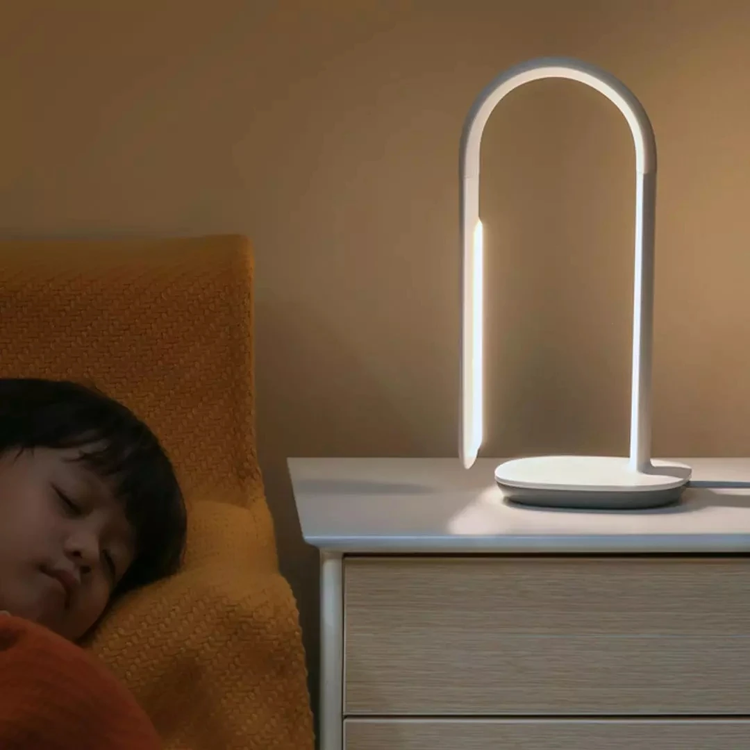 Настольная лампа Xiaomi Mijia Philips умная офисная для чтения с уровнем АА гибкий