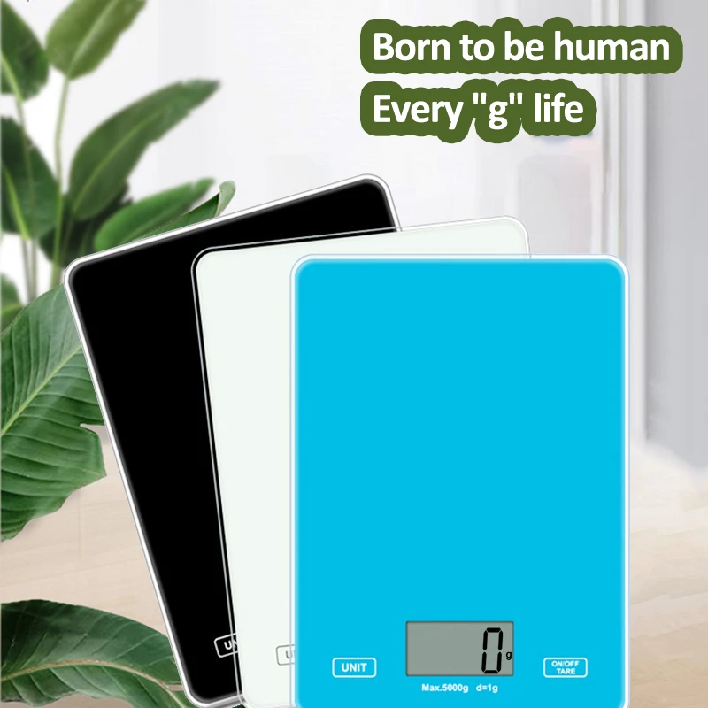 Кухонные весы с сенсорным экраном электронный прибор для измерения баланса еды 5 кг/1 кг