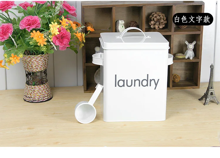 5L simple washing powder bucket storage box kitchen storage box thickening portable insect storage bucket ZP8071552