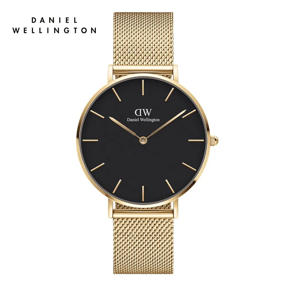 Наручные часы Daniel Wellington Petite Evergold 36 мм|Женские наручные часы| |
