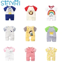 cotton baby romper short sleeve clothing cute animals summer soft jumpsuits toddler playsuit girls boys newborn baby clothes