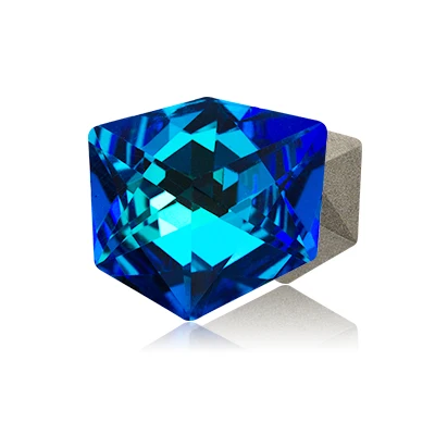 Bermuda Blue Наклонные кости 9 цветов Смешанные блестящие K9 стеклянные россыпью Стразы высокого качества заостренный назад страз кристалл клей на одежду ремесло ювелирные изделия - Цвет: Bermuda Blue