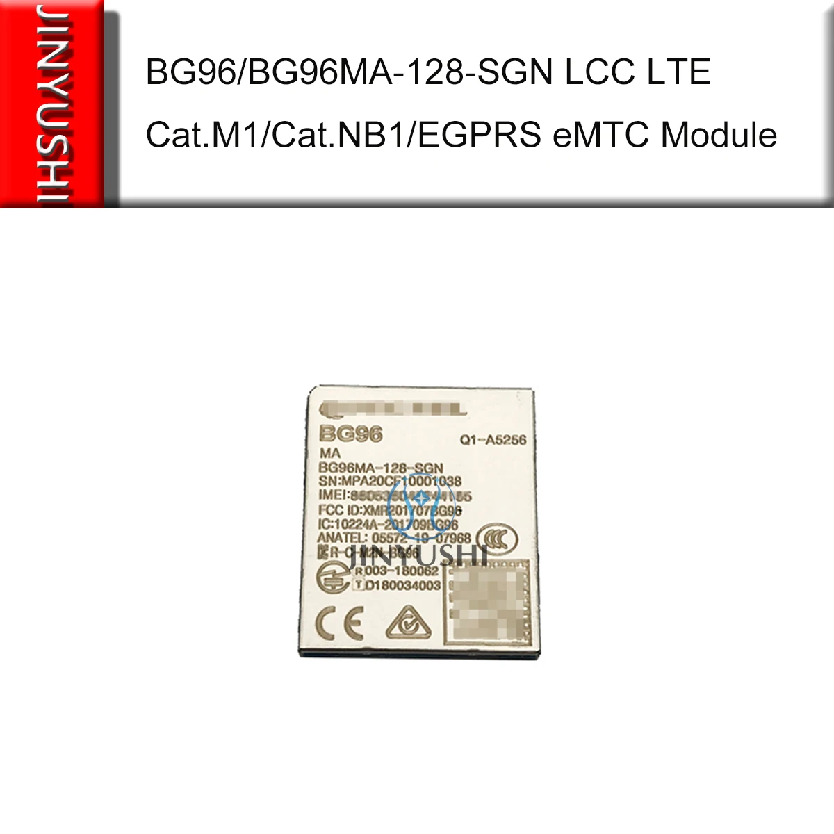 

JINYUSHI For BG96 BG96MA-128-SGN LGA LTE Cat.M1/Cat.NB1/EGPRS eMTC Module 100% New&Original in the stock