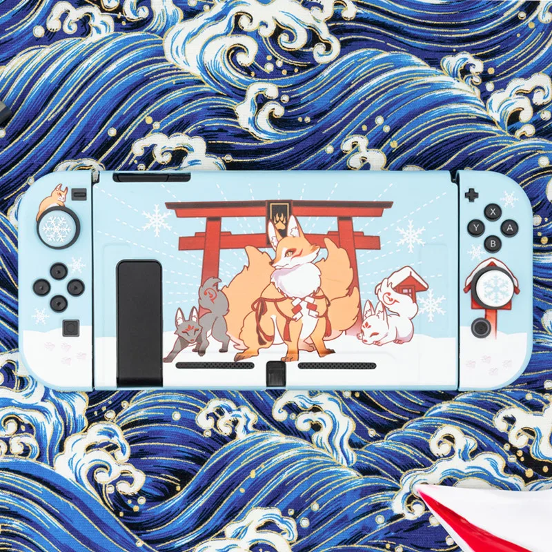 Geekshare Nintendo переключатель чехол Kawaii демон и узором в виде мультяшной лисы с фея