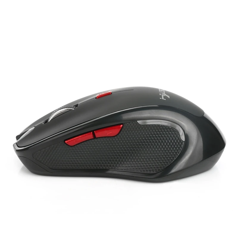 

HXSJ Black Wireless Mini Bluetooth 3.0 Optical Mouse 2400dpi Gaming Mouse (Without Battery)