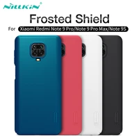 for xiaomi redmi note 9 9s cover note 9 pro max case nillkin frosted shield hard pc phone back cover for redmi note9 pro note 9t