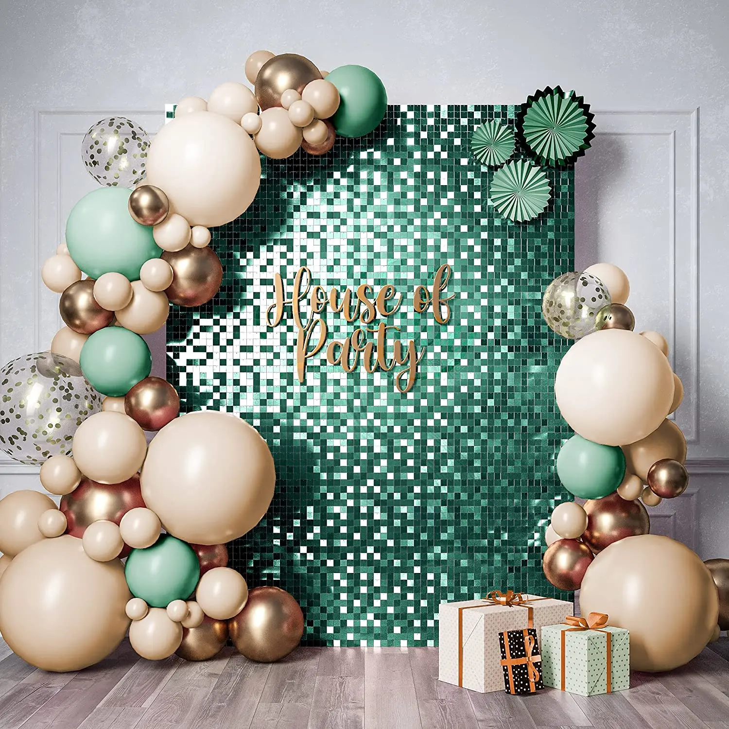 

Decorative Wind Board Sequins Color Stage Glitter Background Wall Decoration Board Party Christmas Wedding Shooting Background