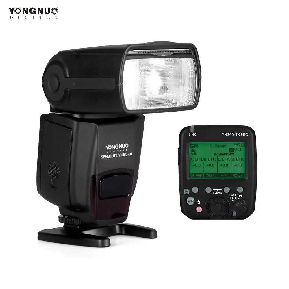 Светодиодная лампа для видеосъемки YONGNUO YN560 III синхроконтакта разъем внешней