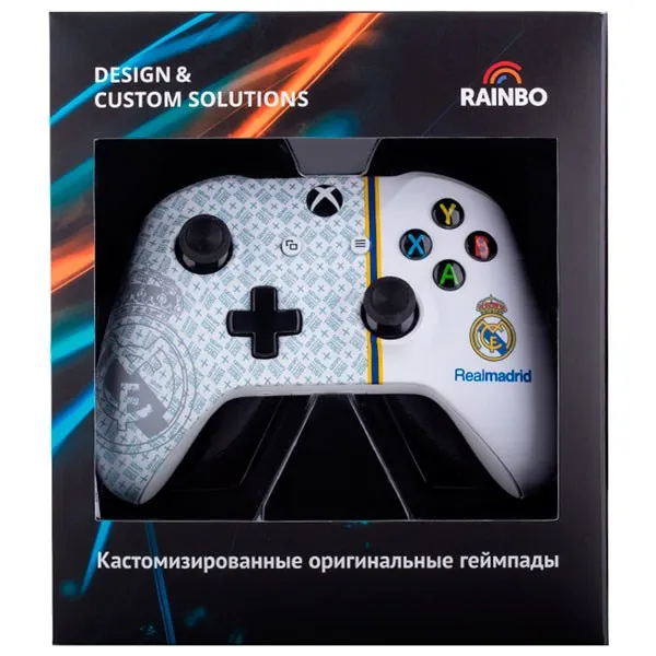 Беспроводной Геймпад Xbox One Особая расцветка Rainbo Реал 1902 Импульсивные тригеры.