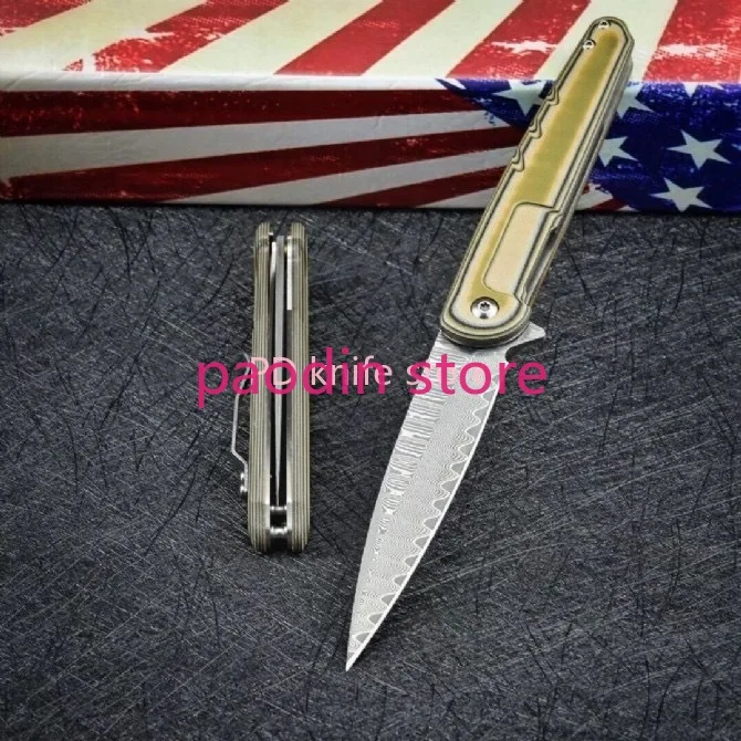 Складной нож VG10 многофункциональный Боевой клинок с шарикоподшипником и