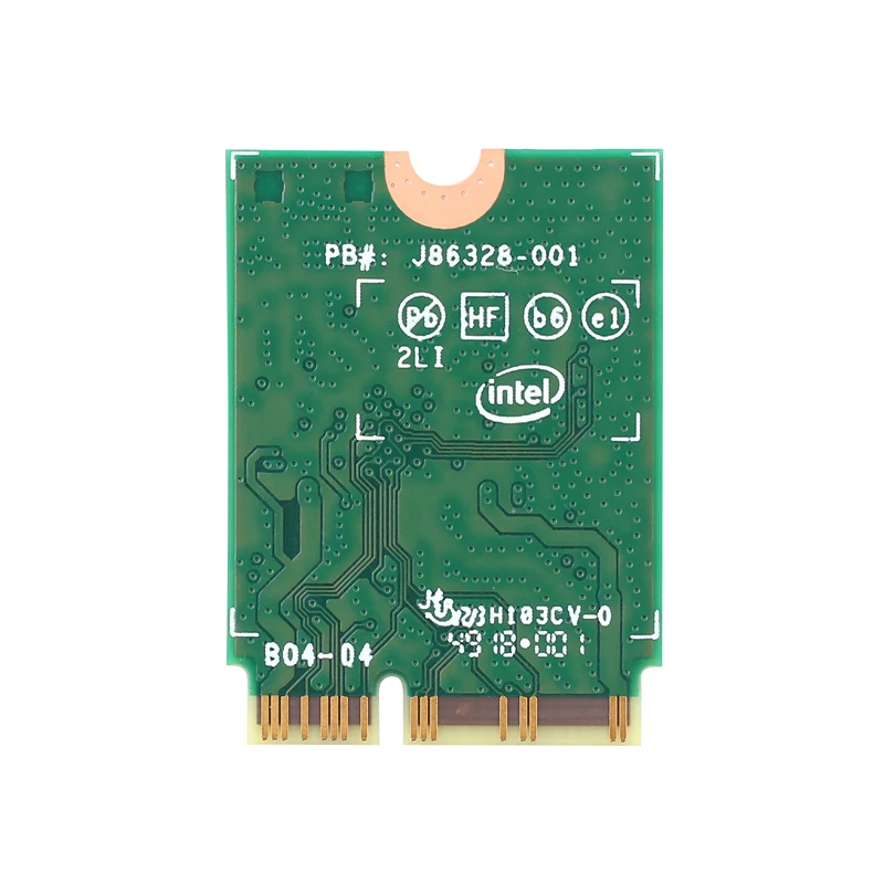 Двухдиапазонный 2400 Мбит/с беспроводной Wi Fi 6 для Intel AX201 Bluetooth 5 0 NGFF Key E CNVio 2 Wifi карта