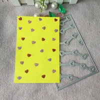 new heart shaped backplane metal cutting die mould scrapbook decoration embossed photo album decoration card making diy