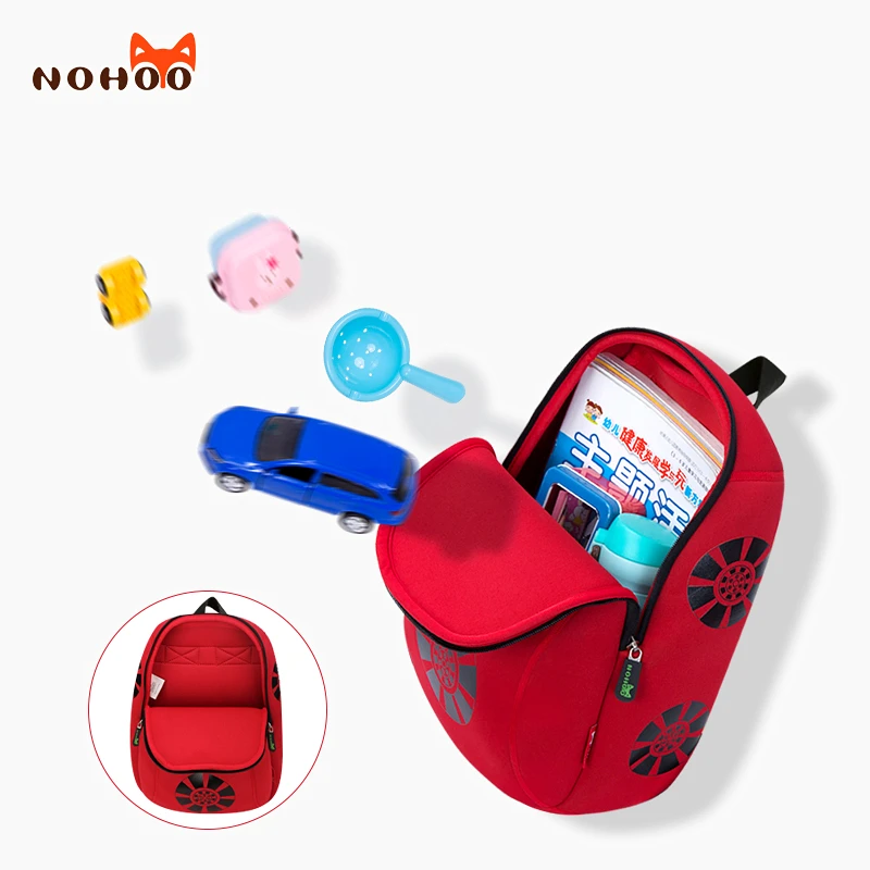 NOHOO 3D Детские школьные ранцы для мальчиков милые детские рюкзаки малышей детский