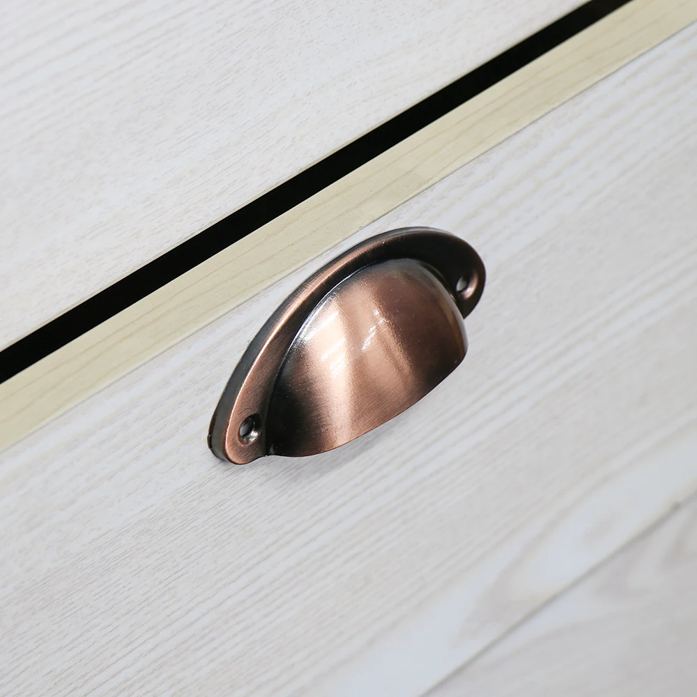 Комплект из 2 предметов в стиле ретро металлическая Кухня выдвижных ящиков Ручки