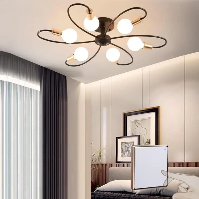 Для гостиной лампа с плафоном светильник модератор Plafonnier ing Plafondlamp Luminaria Teto Lampara De