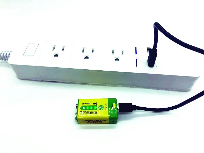9V перезаряжаемая батарея 1200mAh USB портативные микро USB батареи для радиоуправляемого вертолета модель микрофона Bateria Bank power
