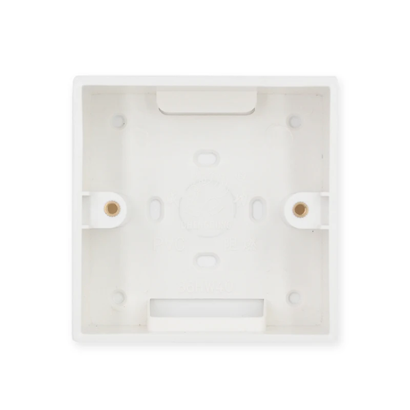 Внешний Настенный монтажный переключатель Соединительная коробка 86*86*40 мм для 86 *