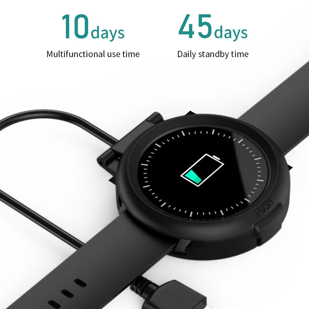 

45 days Standby Time Smart Watch Women DIY Face BT Music IP68 Waterproof Activity Fitness Smartwatch for Android IOS