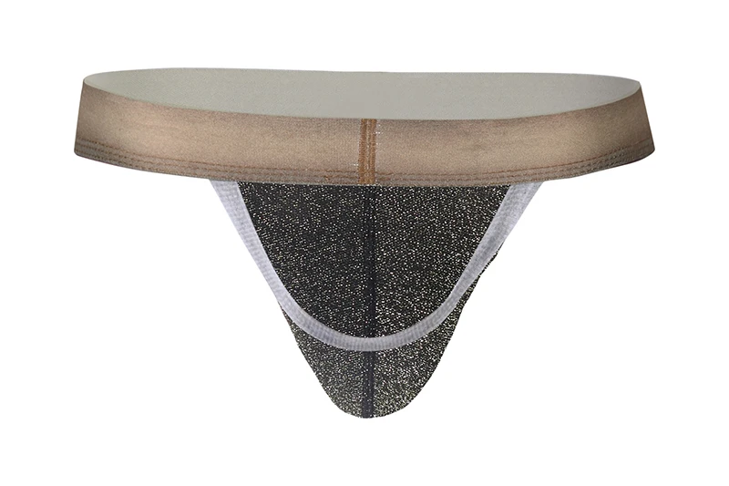 Мужские трусы джоки из сетчатой ткани Черные стринги бандаж на пенис сексуальное